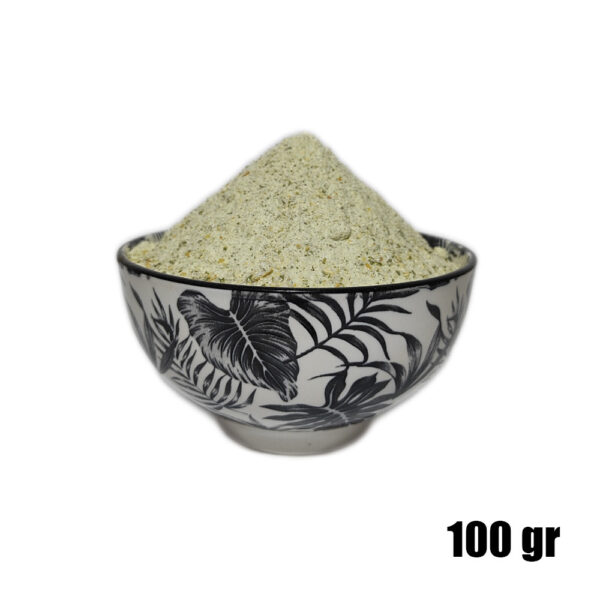 چاشنی سیب زمینی سرکه نمکی وزن 100 گرم